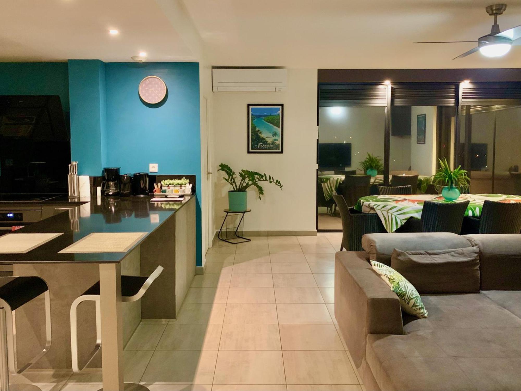 Kaili Ocean View Luxury 2Br Ac Throughout Fiber Wifi & Pool Apartment Папеете Екстериор снимка