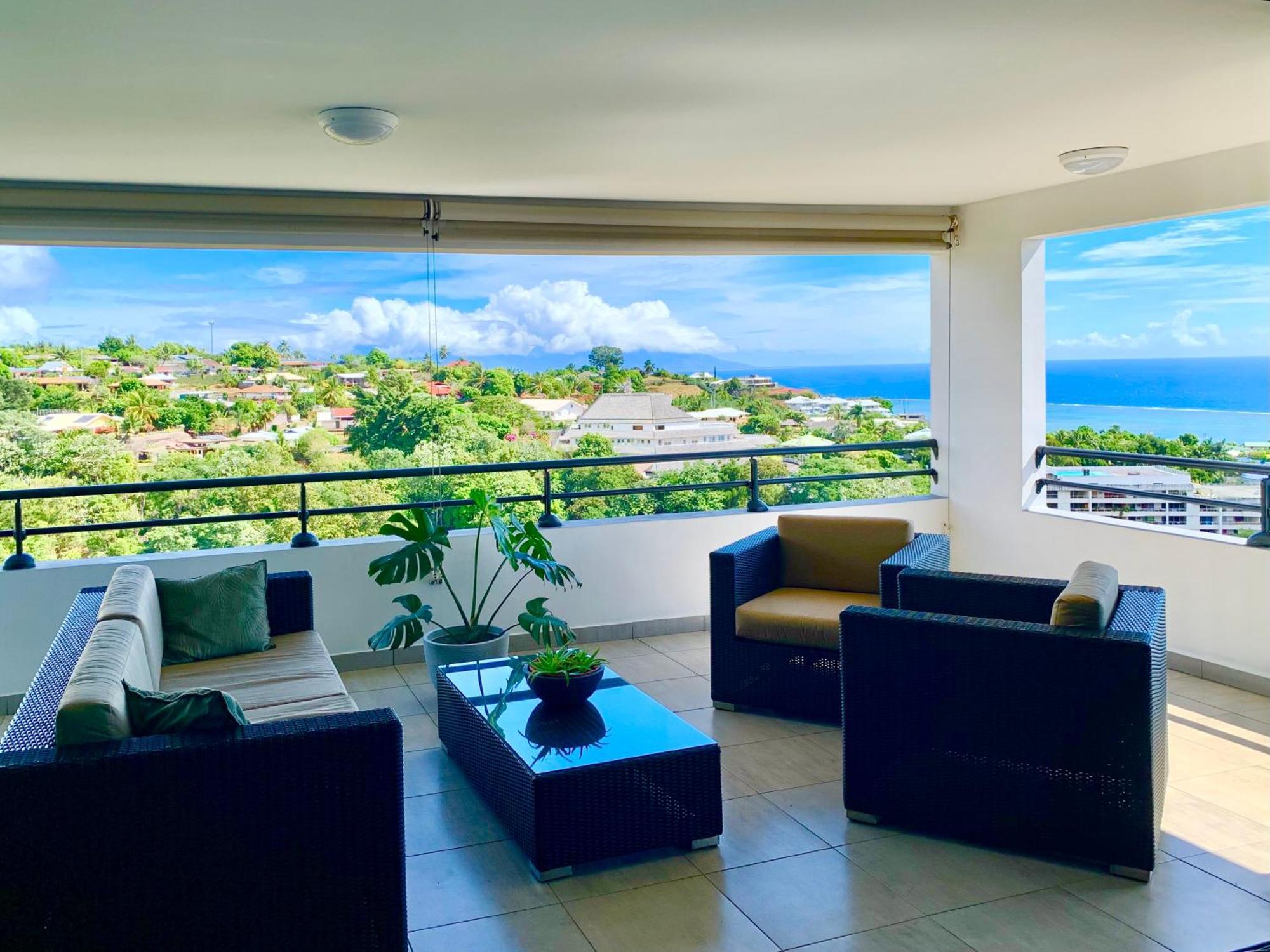 Kaili Ocean View Luxury 2Br Ac Throughout Fiber Wifi & Pool Apartment Папеете Екстериор снимка
