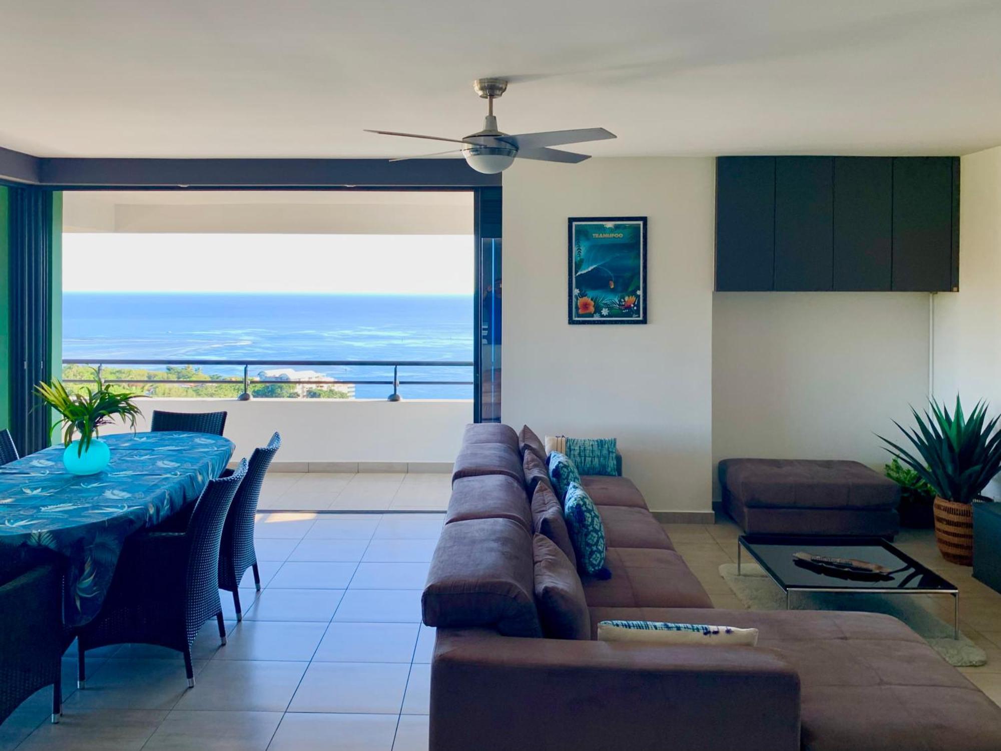 Kaili Ocean View Luxury 2Br Ac Throughout Fiber Wifi & Pool Apartment Папеете Екстериор снимка
