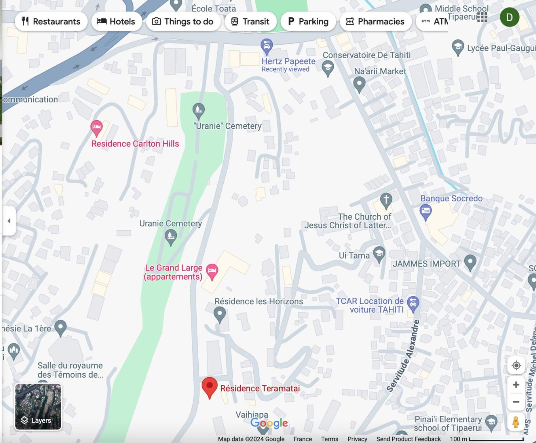 Kaili Ocean View Luxury 2Br Ac Throughout Fiber Wifi & Pool Apartment Папеете Екстериор снимка