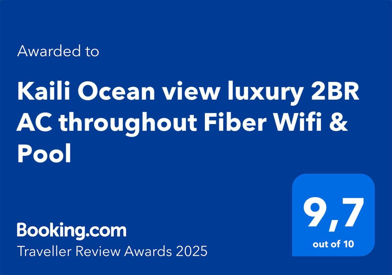 Kaili Ocean View Luxury 2Br Ac Throughout Fiber Wifi & Pool Apartment Папеете Екстериор снимка